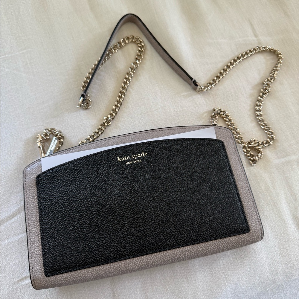 Kate Spade Black and Gray Women's Bag